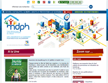 Tablet Screenshot of mdph.re