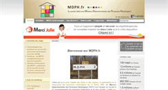 Desktop Screenshot of mdph.fr